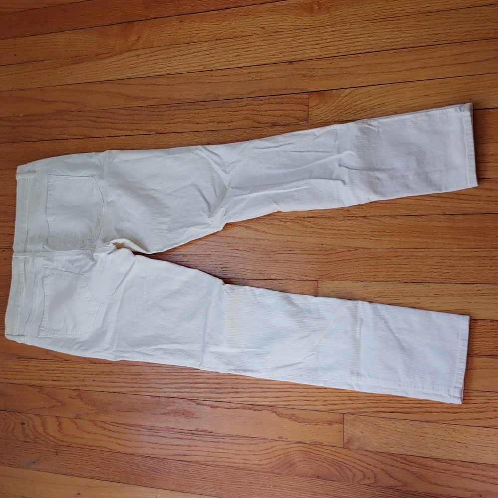 Loft Modern Skinny white corduroy pants size 26, size 2 - Picture 2 of 9